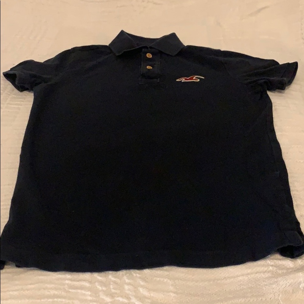 Black Polo Hollister T-Shirt